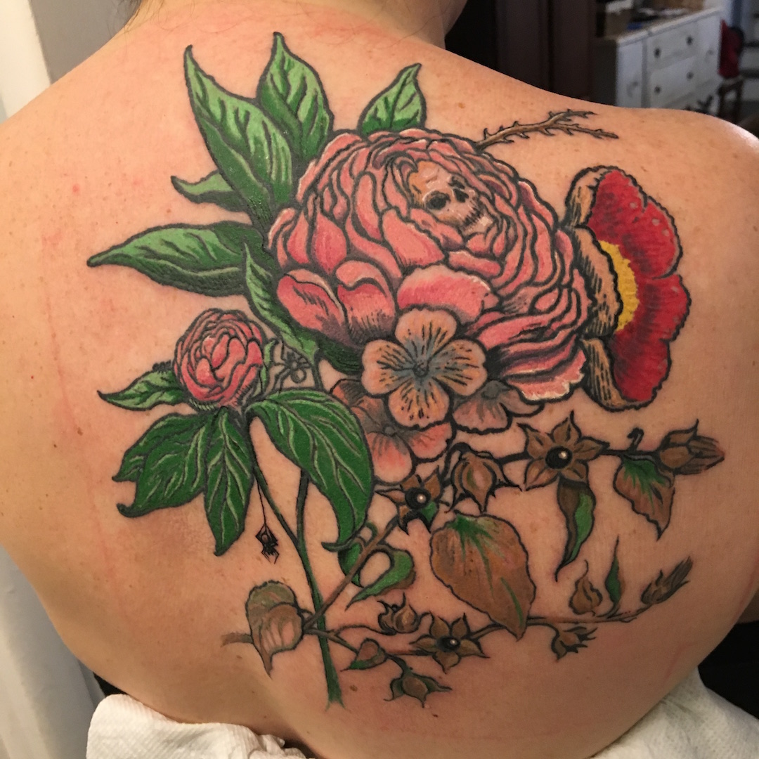 The tattooing art of Matthew D. Wittmer in Los Angeles, California